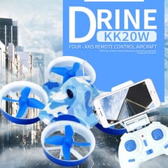 KK2DW 4-axis 3D Flip 2.4GHz Mini Quadcopter with 0.3MP Camera & LED Light, Headless Mode, One Key Return, Hovering