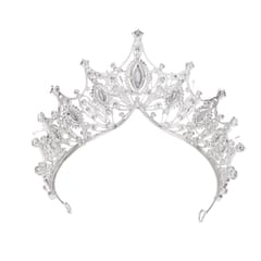 Crystal Wedding Crown Bridal Tiara Headdress Rhinestone Hair Decor Jewelry