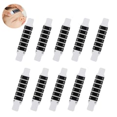 10 Pcs Forehead Thermometer Strips Instant Read Thermometer (White)