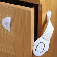 10 PCS Cabinet Door Lock Kids Drawer Locker Security Invisible Locks for Home Storage Child Lock Baby Safety Cabinet Lock