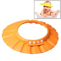 High Quality Kids Shower Hat Hair Wash Hat Shampoo Shower Cap (Orange)
