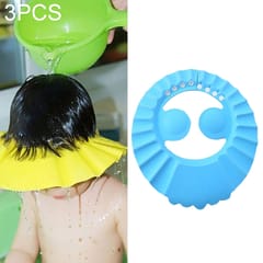 5 PCS Safe Baby Shower Cap Kids Bath Visor Hat Adjustable Baby Shower Cap Protect Eyes Hair Wash Shield for Children Waterproof Cap