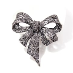3 PCS Women Large Bowknot Alloy Plating Brooches