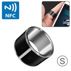 GalaRing G1 Smart Ring, High-end Fashion, Waterproof & Dustproof, Suitable for Android Smartphone with NFC Function, Size: S (Black)