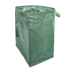 High-Capacity Portable Leaves Bag Garden Rubbish Toys Storage Bag - Green