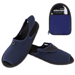Outdoor Folding Portable Slippers, Size: L