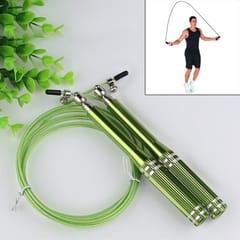 Metal Handle Bearing Steel Wire Rope Skipping Sports Fitness Jump Rope, Length: 3m, Random Color Delivery