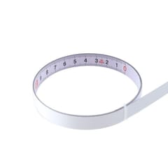 4m Sticky Scale Steel Ruler with Glue Scale Tape Measure Self-adhesive Ruler