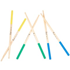 SLADE 3 Pairs 5A Drum Sticks Maple Wood Drumsticks (Multicolor)