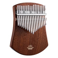 hluru 17-Key Finger Thumb Piano Portable Musical Instrument