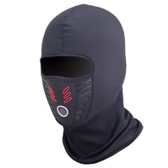 Motorcycle Bicycle Riding Mask Protection Windproof (Black)