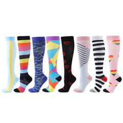 8 Pairs Socks for Men & Women Professional Sports Socks (Type P)