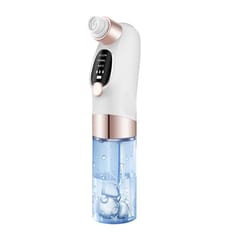 Electric Small Bubble Blackhead Remover Rechargeable Vacuum (White)