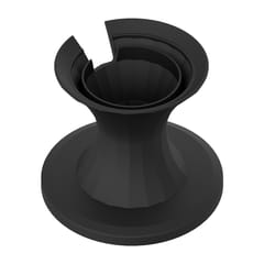Desktop Speaker Bracket Easy Installation Compatible with (Black)
