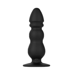 1PC Silicone Anal Butt Plug 10 Frequency With Vacuum Suction
