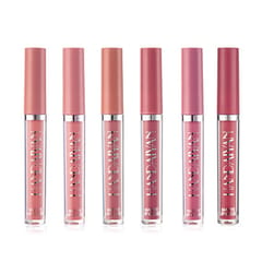HANDAIYAN 6PCS Long-Lasting Matte Liquids Lipstick Women