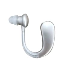 Mini Rechargeable Hearing Device Ear Back Type Digital Ear Silver (Type2)
