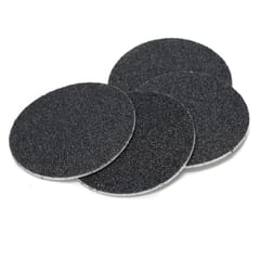 1 Set Of 60PCS Replacement Sandpaper Discs Pad Sanding Paper (Black)