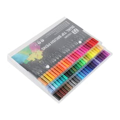 72 Colors Markers Set Double Tipped Colored Pens Fine Point