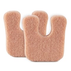 1 Pair U-Shaped Callus Pads Foot Cushion Soft Breathable
