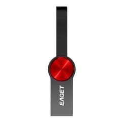 EAGET U80 64GB USB 3.0 Waterproof Shockproof Disc Shape U Disk (Red)