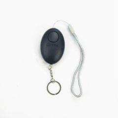 Self Defense Keychain Personal Alarm Emergency Siren Song Survival Whistle Device(Black)