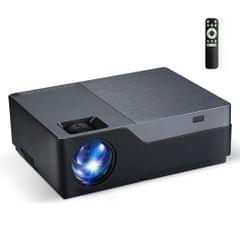 AUN M18 5.8 inch LCD Screen 5500 Lumens 1920x1080P Full HD Smart Projector with Remote Control, Support VGA / HDMI / SD Card / USB