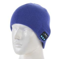 Knitted Bluetooth Headset Warm Winter Hat with Mic for Boy & Girl & Adults(Blue)