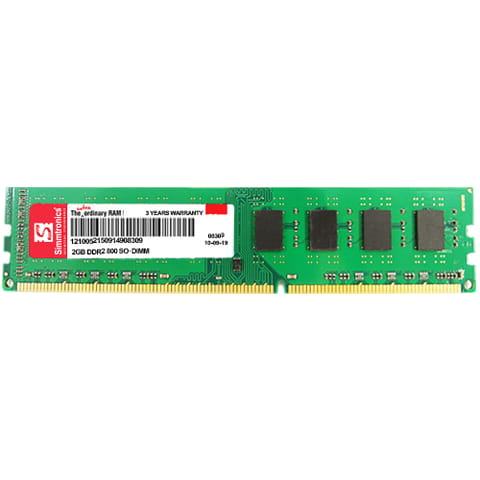 2GB DDR2 800Mhz Simmtronics RAM