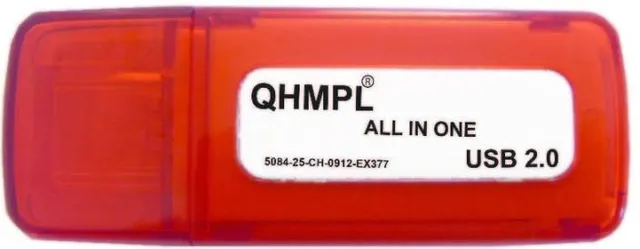 Quantum Memory Card Reader USB QHM5084
