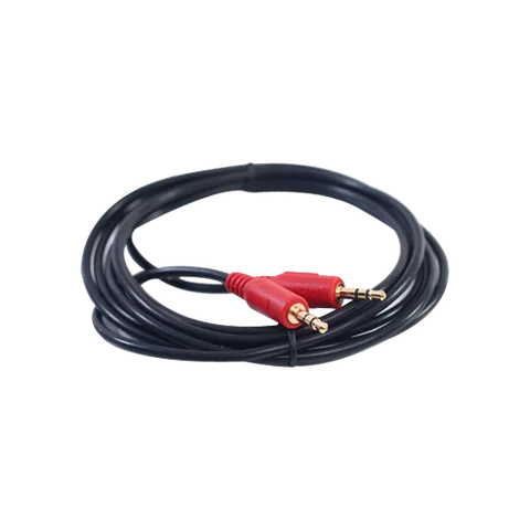 3.5 mm Audio Aux Cable (Non Braided) Black Honeywell