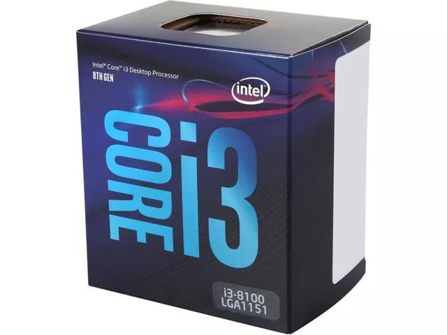 i3-8100 Processor Intel® Core™ 8th Gen