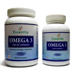 Essentia Omega 3 Fish Oil Capsules (100 Vegcapsules)