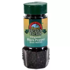 Health Fields Organic Black Pepper Whole (100gm)