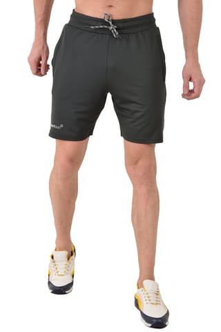 Sport Sun Solid Men Playcool Shorts Grey MX 51