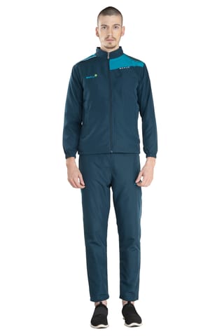 Sport Sun Solid Men Micro Poly Track Suit Teal 1190