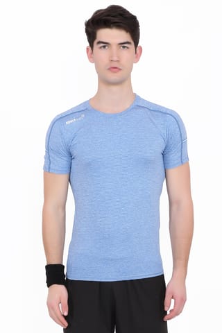 Sport Sun Solid Men T Shirt Royal Blue PLCT 19