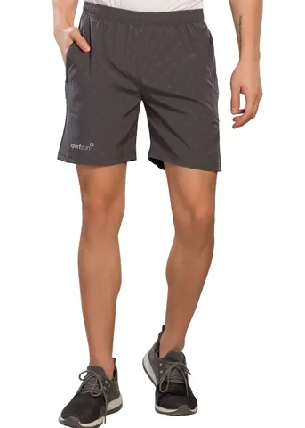 NS Lycra Sublimated Grey Men's Shorts