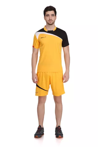 Football Kit Yellow:Black For Boys