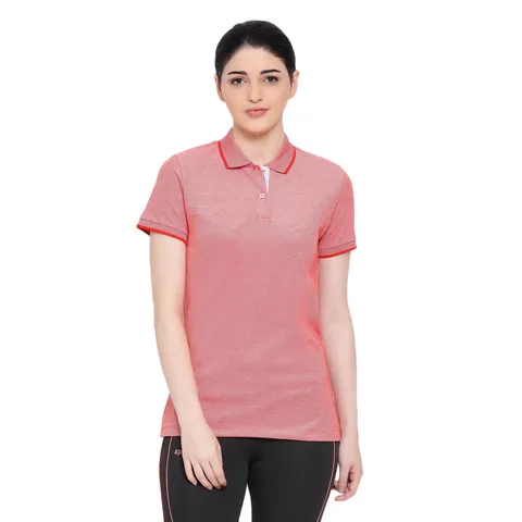 Red Ultimate Polo T-Shirt for Women UP01
