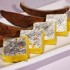 Coconut Burfi Coconut Burfi