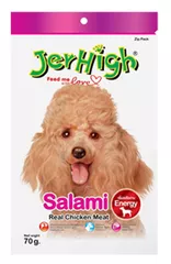 Jer High Salami with Real Chicken Dog Treat