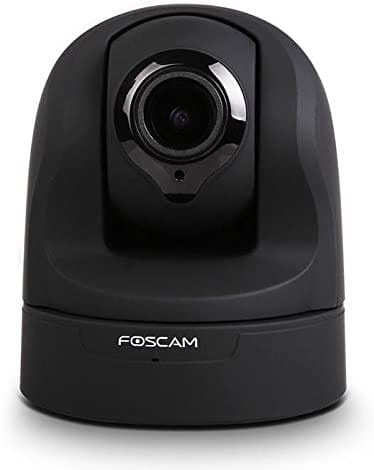 Foscam Wireless Ip Pan/Tilt Camera Indoor 720P White- Plug & Play- Wps-Black