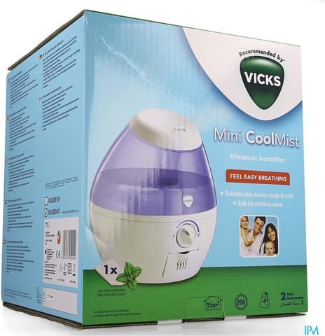 Vicks Vul520E1 Mini, Cool Ultrasonic Humidifier