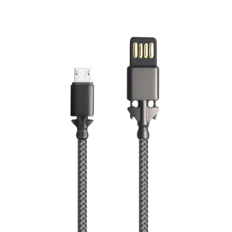 Metal Connector Micro USB Cable 1 Meter