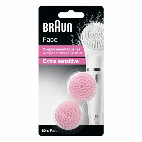 Braun Face 80-S Extra Sensitive Brush For Sensitive Skin