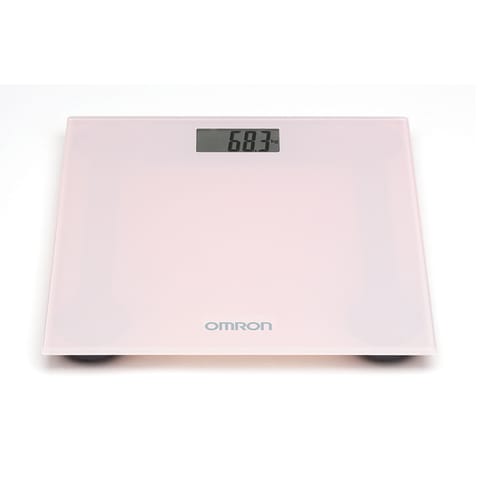 Omron HN289 Digital Personal Scale - Pink Blossom