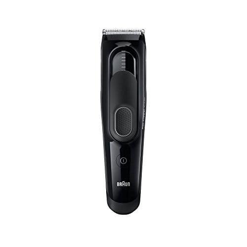 Braun HC 5050 Hair Clipper, fully washable, 17 length settings, Rechargeable, Fully washable