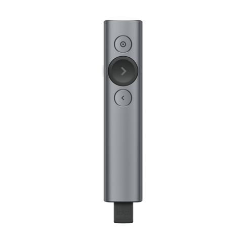 Logitech Spotlight Plus Presentation Remote - Gray