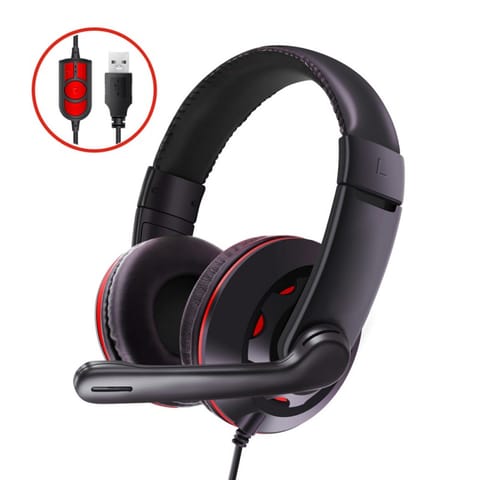 Trands Wired Stereo USB Headset with Volume Control TR-HS799